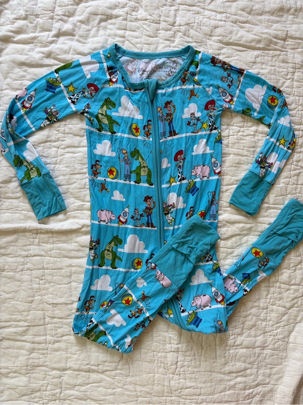 Little Sleepies x Toy Story Kids Zip One-Piece Pajamas